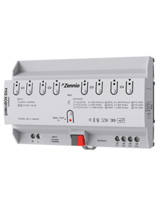 Zennio DIMinBOX DX4 | 4-channel, universal RLC, LED, CFL 300-1200W