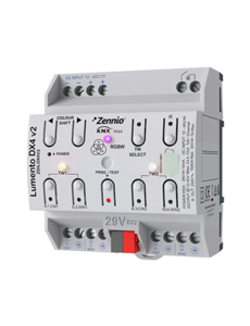 Zennio Lumento DX4 v2  Dimmer PWM CV 4 canali per carichi LED