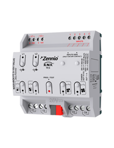 Zennio MAXinBOX FC 0-10V VALVE - Fan-Coil Actuator | 4-fold, 4 inputs