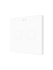 Zennio Tastsensor Flat | 2 via | Interruttore touch capacitivo retroilluminato