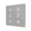 Zennio Tastsensor Flat | 6 via | Interruttore touch capacitivo retroilluminato