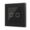 Zennio Flat 55 | 2-gang | Backlit capacitive touch switch