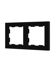 Zennio Cover frame 2M | for ZS55 series, Flat 55, and Tecla 55