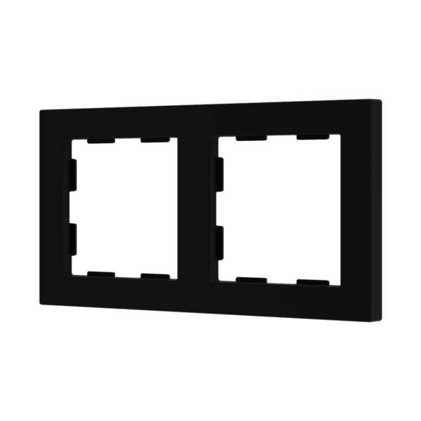 Zennio Cover frame 2M | for ZS55 series, Flat 55, and Tecla 55