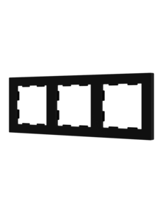 Zennio Cover frame 3M | for ZS55 series, Flat 55, and Tecla 55