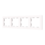 Zennio Cover frame 4M | for ZS55 series, Flat 55, and Tecla 55