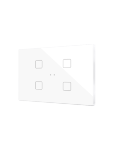 Zennio Flat XL X4 | Sensor Tátil Capacitivo de 4 vias