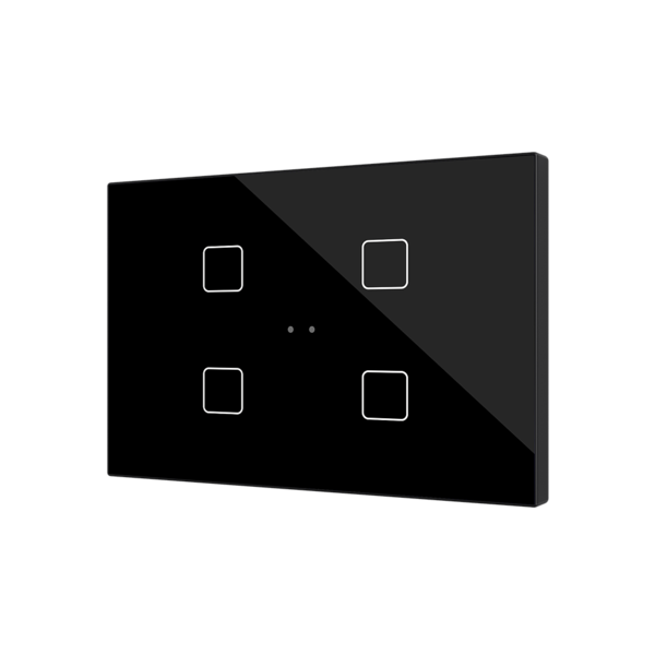 Zennio Flat XL X4 | 4-fach Kapazitiver Tastsensor