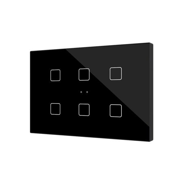 Zennio Flat XL X6 | 6-fach Kapazitiver Tastsensor