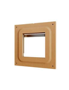 Zennio Acessório embutido para gesso, compatível com Flat v2 e IWAC