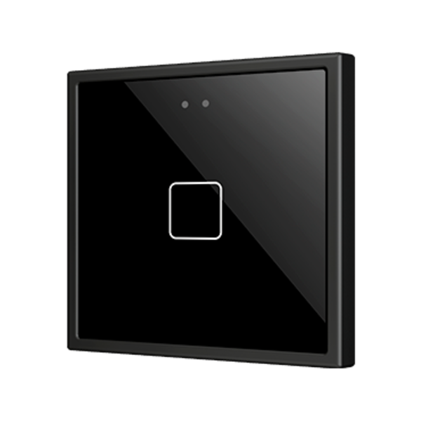Zennio Flat 70 X1 | 1-via | Pulsante capacitivo in vetro 70 x 70