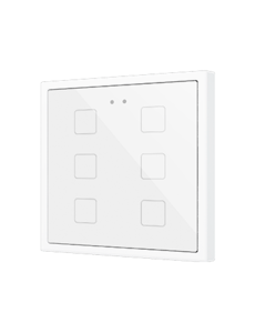 Zennio Flat 70 X6 | 6-gang | Glass capacitive push button 70 x 70