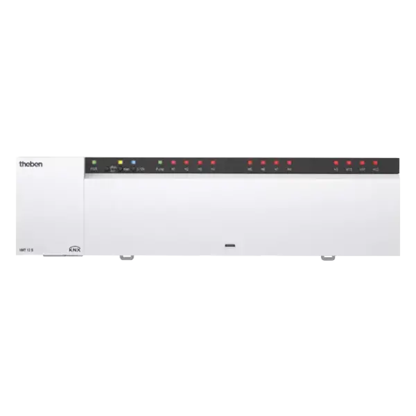 Theben HMT 12 S KNX – attuatore di riscaldamento a 12 canali 24V DC o 0–10 V DC