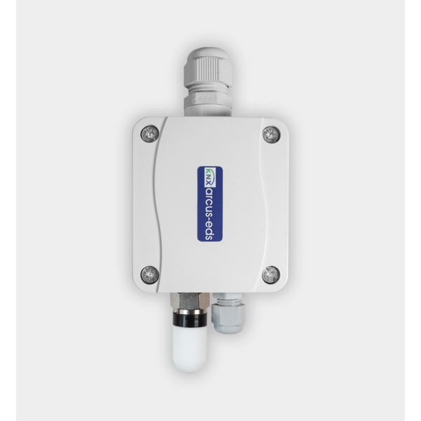 Arcus  SK10-TTHC-AFF – KNX sensor met vocht, temperatuur & PT1000 ingang