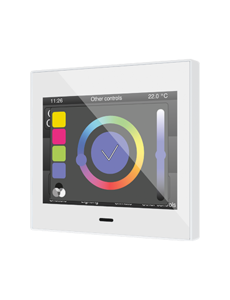Zennio Z35 v3 Touch 3,5” com sonda de umidade - KNX SECURE