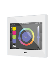Zennio Z35 v3 Touch panel 3.5” with humidity probe - KNX SECURE