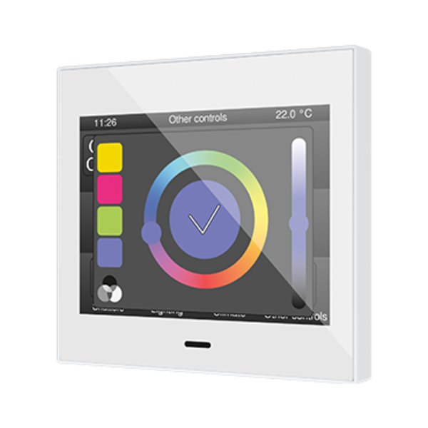 Zennio Z35 v3 Touch 3,5” com sonda de umidade - KNX SECURE