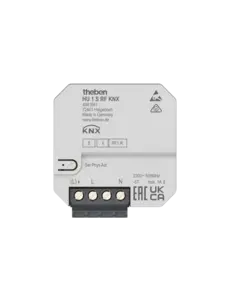 Theben HU 1 S RF KNX – 1-fach RF-Heizaktor Unterputz, Data Secure