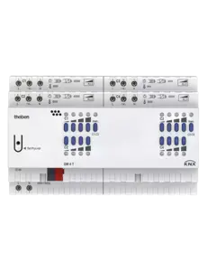 Theben DM 4 T KNX – 4×400 W dimmer (R, L, C) para LED y halógeno