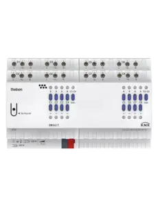 Theben DM 8-2 T KNX – Dimmer 8 canais FIX2, 200 W/canal (R, L, C)