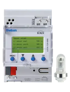Theben LUNA 134 KNX twilight switch with external light sensor