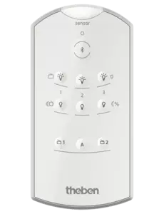 Theben theSenda afstandsbedieningen – B, P en S voor KNX melders