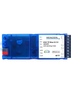 Weinzierl 5377 Blue IO Dimmer Actuator CV | 4x 12–24 V output, total 6 A