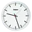 Theben OSIRIA 230 SR KNX | Single-sided clock with fine marks, Ø 30 cm