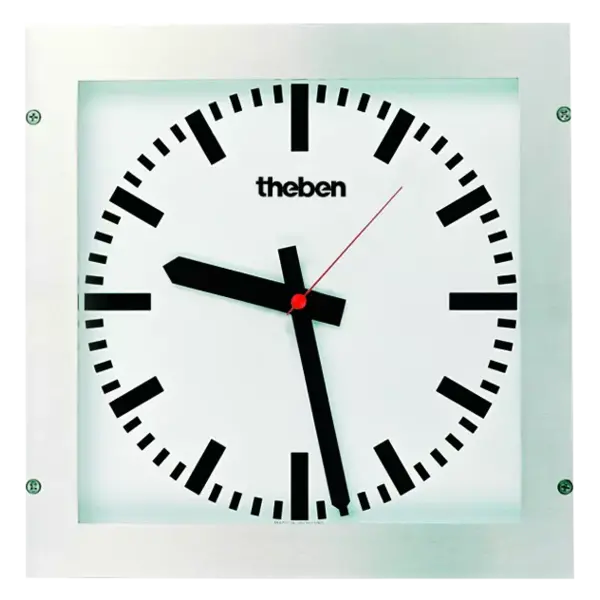 Theben OSIRIA 232 BQ KNX | blok strepen, 40x40 cm, RVS behuizing