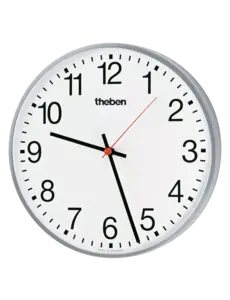Theben OSIRIA 241 AR KNX | Ø40cm enkelzijdig, Arabisch, zilveren rand