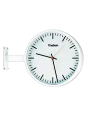 Theben OSIRIA 242 SR KNX | Ø40cm dubbelzijdig, fijne strepen, wit gelakt