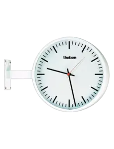 Theben OSIRIA 242 SR KNX | Ø40cm dubbelzijdig, fijne strepen, wit gelakt