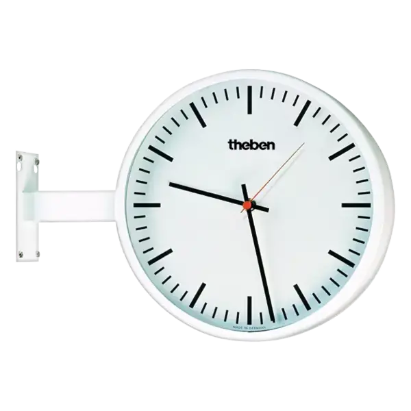 Theben OSIRIA 242 SR KNX | Ø40cm dubbelzijdig, fijne strepen, wit gelakt