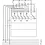 Theben BME 6 T KNX | 6-fold bin. input, extension module MIX2, KNX