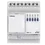 Theben RME 4 U KNX | Atuador 4 can. 16 A, módulo de expansão MIX2