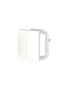 Theben 2-way rocker white | For LUXORliving and KNX sensor, RAL 9010