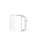 Theben 2-voudig wip wit | Voor LUXORliving en KNX tastsensor, RAL 9010