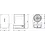 Theben CHEOPS S KNX | Actuador con control, 2 entradas, con adaptadores