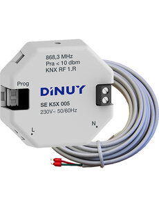 Dinuy DINUY SE K5X 005 – KNX-RF Temperature Sensor with Probe