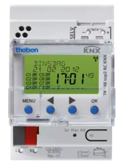 Theben TR 648 top2 RC KNX timer, 8-channel, DCF/GPS, astro, annual