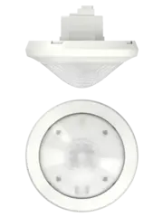 Theben theRonda S360 KNX UP WH – PIR ceiling flush mount, 360°, Ø8m, KNX