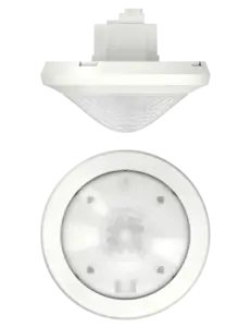 Theben theRonda S360 KNX UP WH – PIR ceiling flush mount, 360°, Ø8m, KNX