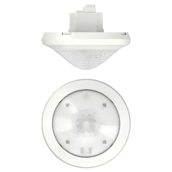 Theben theRonda S360 KNX UP WH – PIR ceiling flush mount, 360°, Ø8m, KNX