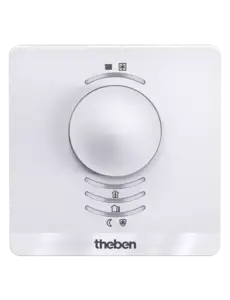 Theben RAMSES 718 S KNX – Raumtemp.-Reg., 4 Binäreing., ohne Bedienung