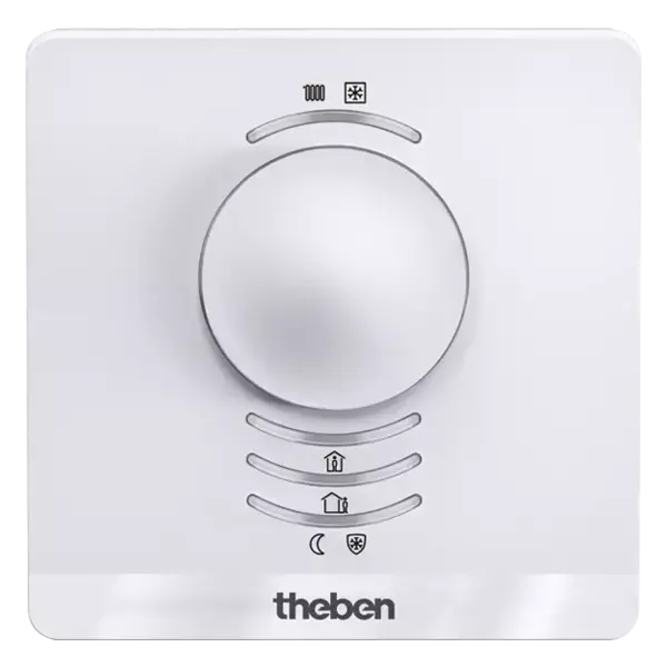 Theben RAMSES 718 S KNX – Room temp. reg., 4 binary in., no controls