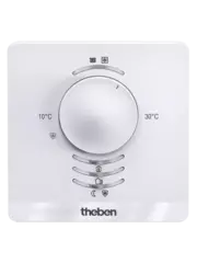 Theben RAMSES 718 P KNX – Room thermostat, rotary, 4 binary inputs