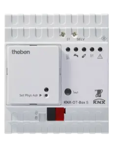 Theben KNX-OT-Box S – Passerelle OpenTherm, 10 zones, interface, KNX