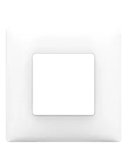 Theben Cover frame theMura Theben WH – Cover frame for theMura, white
