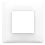 Theben Cover frame theMura Theben WH – Afdekraam voor theMura, wit