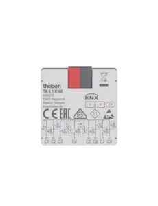 Theben TA 8.1 KNX – Ingresso/uscita binaria 8 canali, incasso, Data Secure